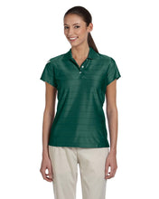 adidas Golf Ladies' climacool Mesh Polo A135 COLLEG GRN/ WHT