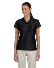 adidas Golf Ladies' climacool Mesh Polo A135 BLACK/ WHITE