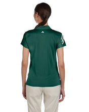 adidas Golf Ladies' climacool Mesh Polo A135 COLLEG GRN/ WHT