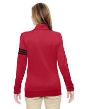 adidas Golf Ladies' climalite 3-Stripes Full-Zip A191 POWER RED/ BLACK