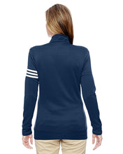 adidas Golf Ladies' climalite 3-Stripes Full-Zip A191 NAVY/ WHITE