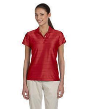 adidas Golf Ladies' climacool Mesh Polo A135 POWER RED/ BLACK