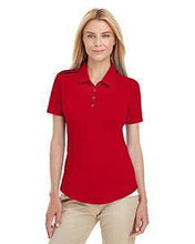 adidas Golf Ladies' 3-Stripes Shoulder Polo A235 POWER RED