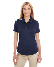 adidas Golf Ladies' 3-Stripes Shoulder Polo A235 NAVY