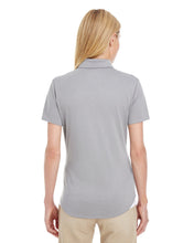 adidas Golf Ladies' 3-Stripes Shoulder Polo A235 MED GREY HTHR
