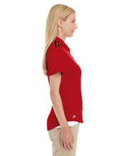 adidas Golf Ladies' 3-Stripes Shoulder Polo A235 POWER RED