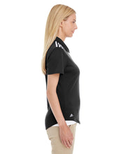 adidas Golf Ladies' 3-Stripes Shoulder Polo A235 BLACK